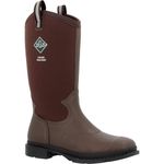 MUCK Men's Chore Western Tall Knee High Boot, Dark Brown, 12