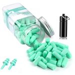 VeoryFly Ear Plugs for Sleeping Noise Cancelling Snoring, 61 Pairs-38 dB Highest SNR, Study,Travel,Sleeping Ear Plugs, Snoring Solution Noise Cancelling Earplugs, Soft Foam Noise Reduction Ear Plugs