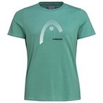 HEAD Women's Club Lara T-Shirt W Blouses, Nile Green, XXL