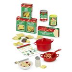 Melissa & Doug Prepare & Serve Pasta Play Food Set | Wooden Play Food Sets For Kids Kitchen, Pretend Play Kitchen Toys For Kids Ages 3+