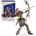 PlayStation Horizon Forbidden West, Deluxe 6” Aloy Action Figure with 15 Accessories, The Shapes Collection, for PS5 Fans & Collectors Ages 17+