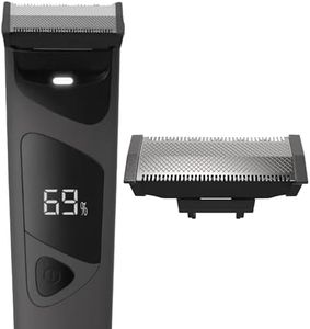 HAPPY NUTS Balber Pro Plus Replacement Blade Bundle - Bundle & Save - Electric Body Hair Trimmer for Men - Mens Body Groomer Kit for Privates