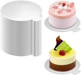 100Pcs Mini Cake Boards, 3.54in Sil