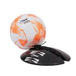 FLICK PRO Size 5 Soccer/Football Return Ball with Adjustable Bungee Elasticated Cord and Weighted Base – Solo Soccer Training Equipment for Youth and Adults