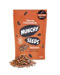 Munchy Seeds Warm Cinnamon, Sunflower, Pumpkin, Protein Snack, Plant-Based Fibre & Vitamin E,Sweet & Delicious To Eat,Vegan Snacks For Kids,Add to Cereal, Porridge or Yoghurt -450g Mega Pack MS0111026