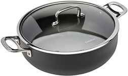 Cuisinart Chef iA+ Induction Compatible Hard Anodised Non-Stick Chef Pan with Lid, 30 cm