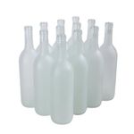 FastRack Frosted Bordeaux Wine Bottles 750ml