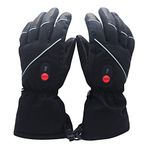 BARCHI Heated Gloves for Men Women, Electric Heated Gloves with Touch Screen Battery Operated Gloves for Motorcycle Riding Hunting Ski Cycling,etc.