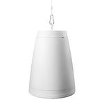 OSD Nero Arc 8 Inch Professional Hanging Pendant Subwoofer 300W, 8” Graphite Cone, Safety Cable Suspension, Hardware Included (White)