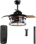 Parrot Uncle Ceiling Fans with Ligh