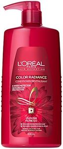 L'Oreal Paris Color Radiance, Conditioner For Colour Treated Hair, With UV Filters to Protect Hair Fibre, 828 mL