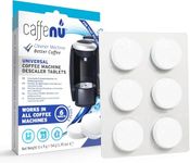 Descaling Tablets Pack of 6. Coffee Machine Descaler Tablets. Compatible with Jura, Mellita, Siemens, Phillips and Saeco. Remove Limescale & Build-up. Complete the Barista Kit