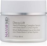 NassifMD Deco-Lift Neck Firming Cream and Tightening Complex Serum, Neck Tightening Cream for Neck Firming, Neck Wrinkle Cream for Saggy Neck, Neck Firming Cream Tightening Sagging Skin