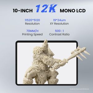 ELEGOO Saturn 3 Resin 3D Printer – High Precision LCD Printing
