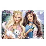 Yellow Alley Scratch Proof Vinyl Barbie Print Laptop Skin for All Laptop Models Upto 15.75 Inches (Multicolor)