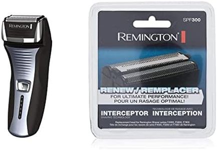Remington F5-5800 Foil Shaver, Men's Electric Razor + Remington Replacement Screens and Cutters
