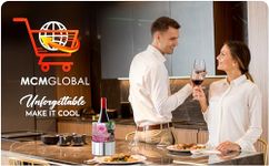 MCMGlobal - Wine Bottle Chiller & Champagne Bucket Ice Mold - Customize your Mold Rings with Small DIY Designs for Parties - Floral Wine Chiller Mold