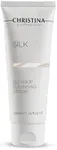 Christina Silk CleanUp Cleansing Cream for Face | Oil-Free Gel Texture, Relieves Irritation, Moisturizing Effect, Suitable For Dry & Sensitive Skin | 24-Hour Care, Ideal for Face Makeup Removal 120ml