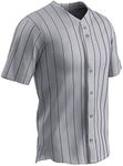 CHAMPRO Ace Button Front Baseball Jersey