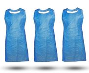 ENEI 365 ; Serve to Excellence Aprons Disposable Water Proof Aprons 100 pcs Blue