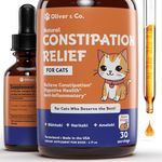 Cat Constipation Relief - Cat Laxative - Cat Constipation - Constipation Relief for Cats -Constipation Relief for Cat - Cat Laxative Constipation Relief - 1 fl oz - Roast Chicken Flavor