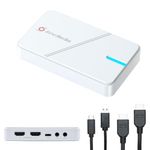 AVerMedia HDMI Capture Card- Gaming, Video Streaming, 4K Capture Card for PS5, Xbox Series X/S, Xbox One, PS4, Switch, Windows 11 / Mac Os12, HDR & VRR Support - GC551G2 Live Gamer Extreme 3 White