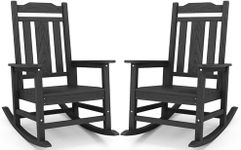 SERWALL Oversized Rocking Chair Set