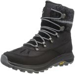 Merrell Women's Siren 4 Thermo Mid Zip Waterproof Winter Boot, Black, 8 M US