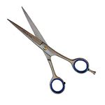 DANIAL SCISSORS - 7.5" Professional Salon Barber Scissors for Hair Cutting Scissor Stainless Steel Scissors Home Hair Cutting & Styling Scissors (Silver or Black)