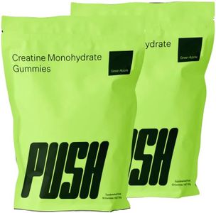 Green Apple Creatine Monohydrate Gummies for Men & Women, Increase Energy, Strength and Muscle Growth. Aid Faster Recovery and Improve Cognition. Sugar Free, Gluten Free, Vegan (2 Month Supply)