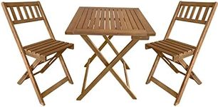 FDW Outdoor Bistro Set with 2 Chair