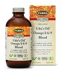 Flora - Udo’s Oil® Omega 3+6+9 Blend, 100% Sustainable, Plant-Based Balanced 2:1 Ratio of Omega-3 & Omega-6, Non-GMO + Organic + Vegan + Keto-Friendly, 250 mL Liquid Glass Bottle