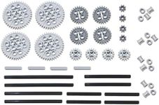 LEGO 46pc Technic gear & axle SET (Works with Mindstorms NXT, EV3, Bionicles and more LEGO creations!)