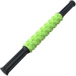 ARGOMAX Massage Stick, Manual Massage Stick, Muscle Rolling Stick for Relieving Muscle Soreness and Reducing Muscle Spasm and Tension. Green.