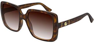 Gucci Women's Gg0632s Sunglasses, Havana-Havana-Brown, UK 30