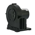 XPOWER BR-6 Indoor/Outdoor Inflatable Blower Fan for Holiday and Yard Decorations, Powerful Replacement Unit, Black