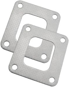 JUWEVAZU Exhaust Manifold Gasket Fit for MerCruiser Stern Drive 200 230 260 HP 5.0L 5.7L 7.4L 8.2L Models, Fit for GM V-6 & V-8 with Center Rise Outlet Exhaust Manifold