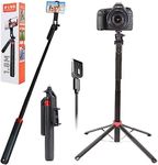 71" Tall Selfie Stick Tripod with R