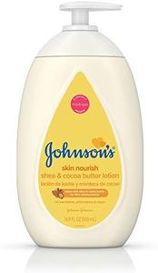 Johnson's Baby Lotion Shea Cocoa Butter 16.9 Oz Pump 500 ml, 1 Count