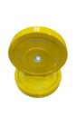 GYM24 Olympic Bumper Plates for Weight Lifting Dia 50mm (150 kg Set (5x2+10x2+15x2+20x2+25x2), Yellow)
