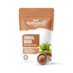 RUDRANSH HERBS Sandalwood Body Wax Powder for Quick-Painless Hair Removal | Natural Herbal Wax Powder | Gentle Hair Removal for All Skin Types | 100gm