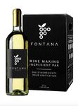 Fontana Wine Kit | Wine Making Ingredient Kit - 6 Gallon Wine Kit | Premium Ingredients for DIY Wine Making | Makes 30 Bottles of Wine (Washington State Walla Walla White Blend)