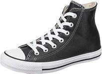 Converse Unisex Hi-Top Trainers Sneaker, Black, 8