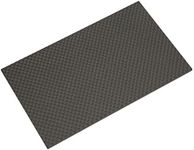 Carbon Fiber Sheets - 100% 3K Twill Matte Carbon Fiber Plate 75mmx125mm, Available in 0.5mm 1mm 1.5mm 2mm 3mm Thickness - Carbon Fiber Panel Board - Waterproof & UV Resistant(75x125x3.0mm)