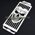 Skull Radiator Grill Cover Guard Protector For Honda Honda Shadow Aero 750 VT750C 2004-2019 Spirit VT75C2 Phantom 750 2007-2019