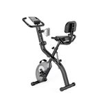 ATIVAFIT Indoor Cycling Bike Folding Magnetic Upright Bike Stationary Bike Recumbent Exercise Bike (black)