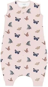 KYTE BABY Unisex Sleep Bag Walker for Babies and Toddlers- Rayon Made from Bamboo 1.0 Tog (Medium, Blush Butterfly)