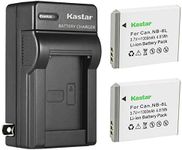 Kastar 2Pcs Battery and AC Wall Charger Replacement for Canon PowerShot S120, PowerShot SD770 IS, PowerShot SD980 IS, PowerShot SD1200 IS, PowerShot SD1300 IS, PowerShot SD3500 IS, PowerShot SD4000 IS