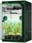 VIVOSUN S448 4x4 Grow Tent, 48"x48"