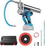 Cordless Grease Gun for Makita 18V MAX Battery – 10000 PSI Electric Grease Gun with 18 Inch Long High Pressure Hose (Without Battery)